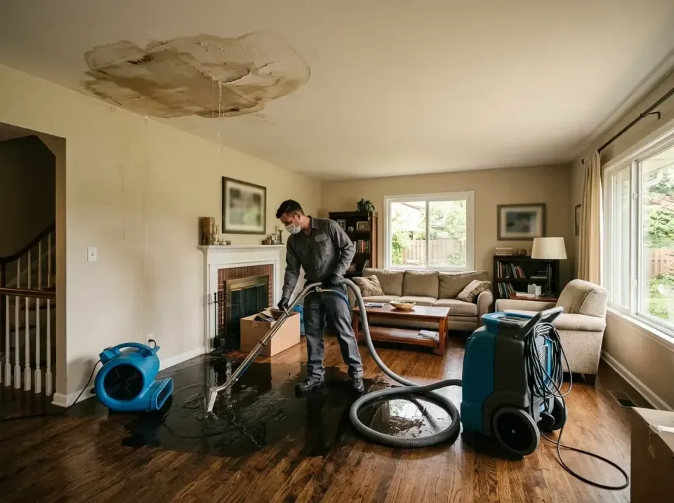 attic-pipe-burst-ceiling-drip-008 — frequently asked questions, Water Damage Restoration & Carpet Care in Gates Mills, OH